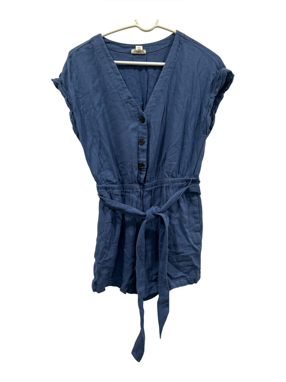 a.n.a Navy Crewneck romper
